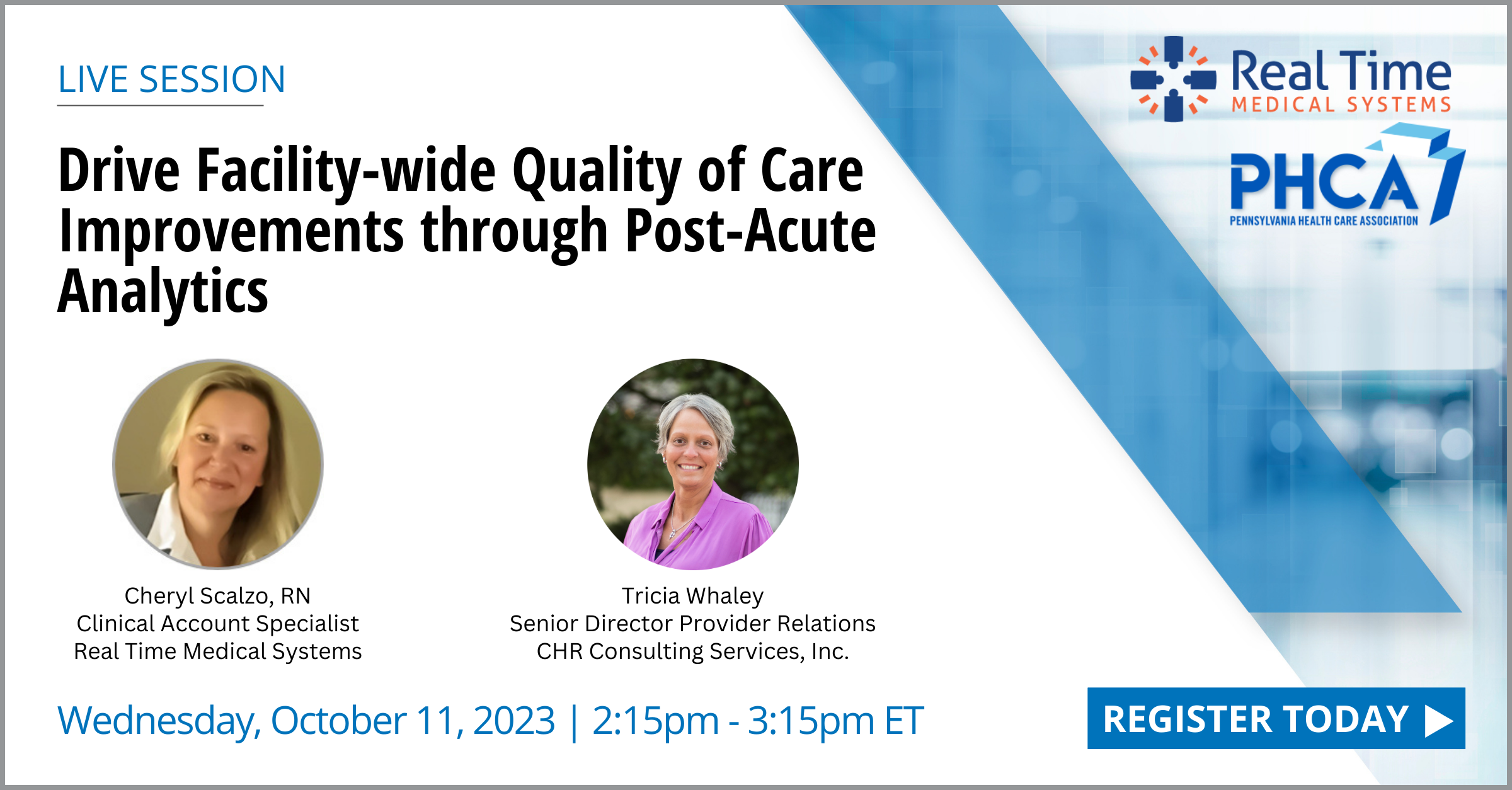 Drive Facilitywide Quality of Care Improvements through PostAcute